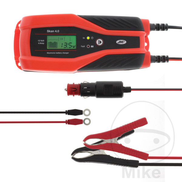 Batterieladegerät Motorrad Scan 4.0 12V 1-4 Ampere für 4-120Ah Batterien