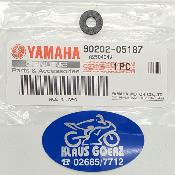 Dichtung Benzinhahnschraube OEM Yamaha 902020518700 WASHER, PLATE(3MB)