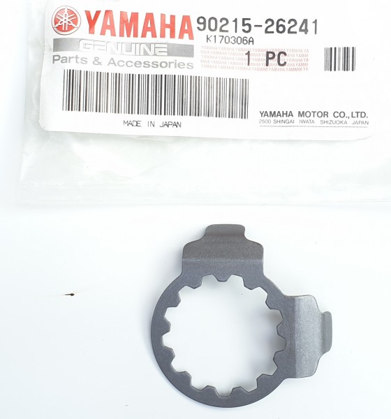 Sicherungsscheibe Ritzelmutter original Yamaha 902152624100 Sicherungsblech Ritzelmutter