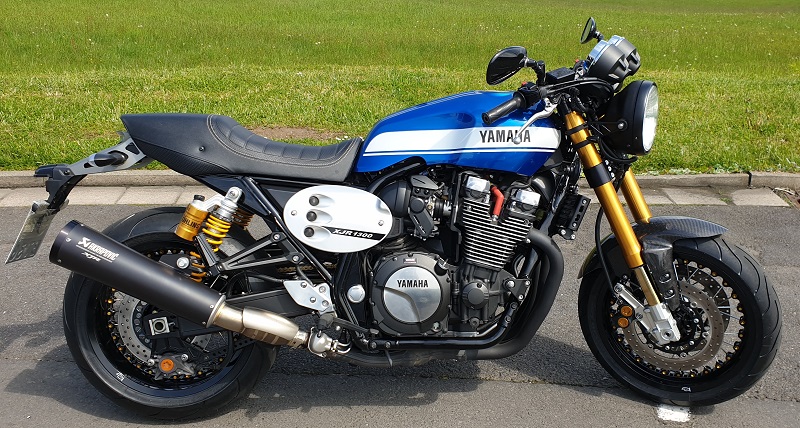 Yamaha XJR 1300 Fahrwerk Umbau mit Öhlins USD Gabel