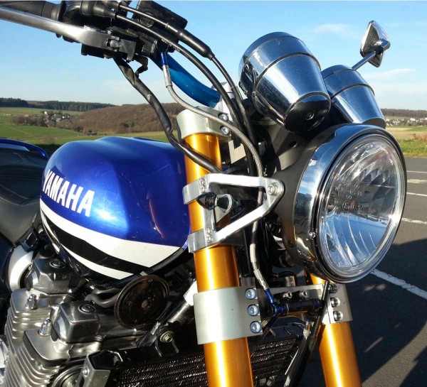 Prismenscheinwerfer Klarglas 200mm