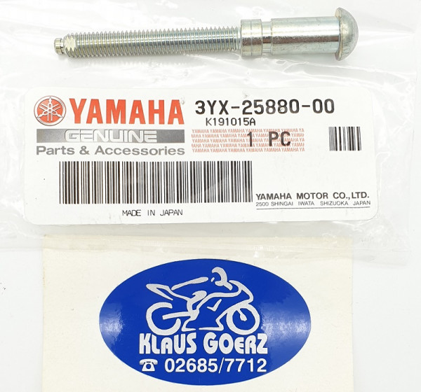 original Yamaha Ersatzteil 3YX258800000, Druckstift Bremspumpe, ROD, PUSH